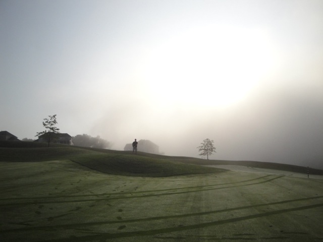 Misty golf